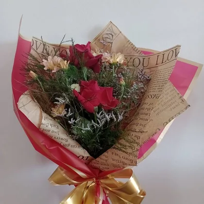 Mais um presente montado com carinho pela Pérola Flores.